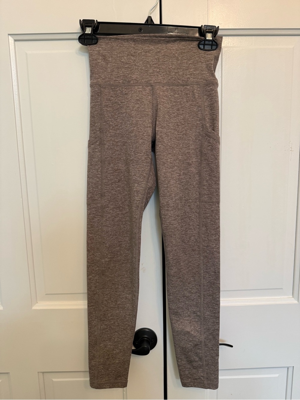 aerie Heathered Taupe High-Waist Leggings